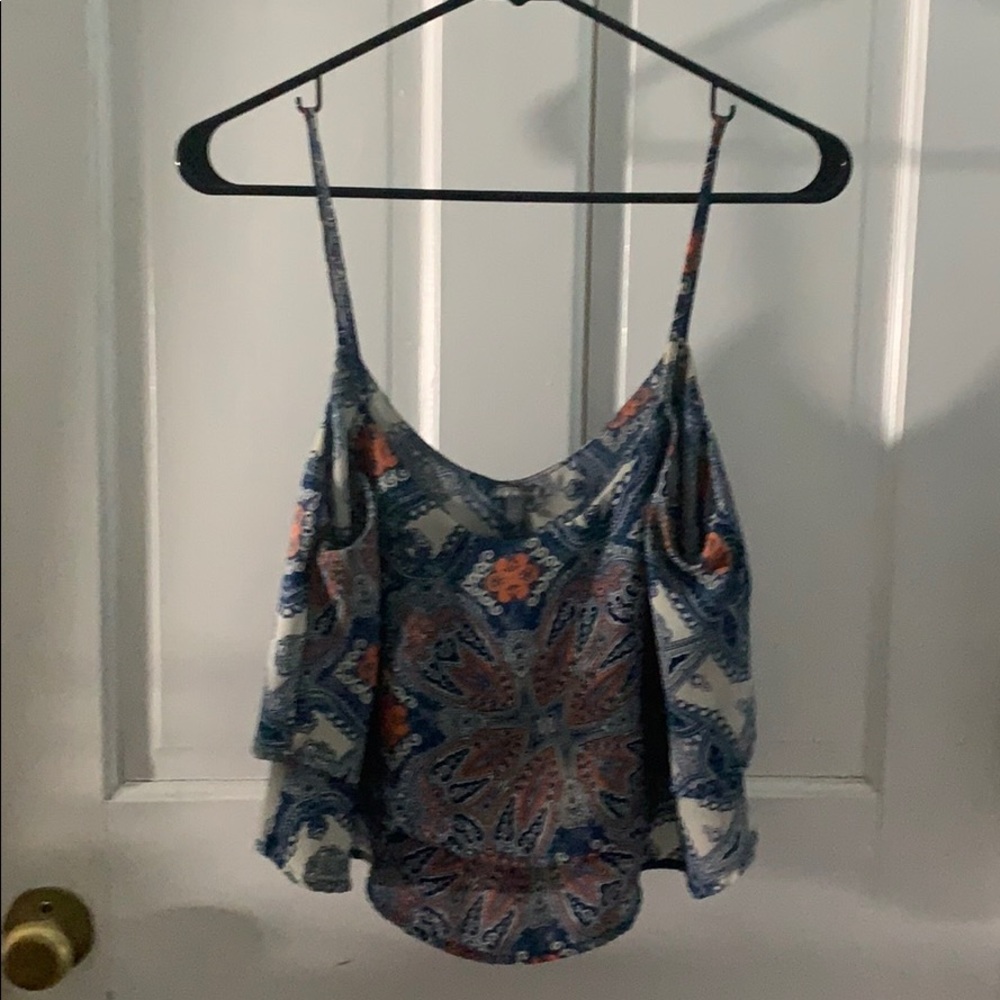 Spaghetti string top